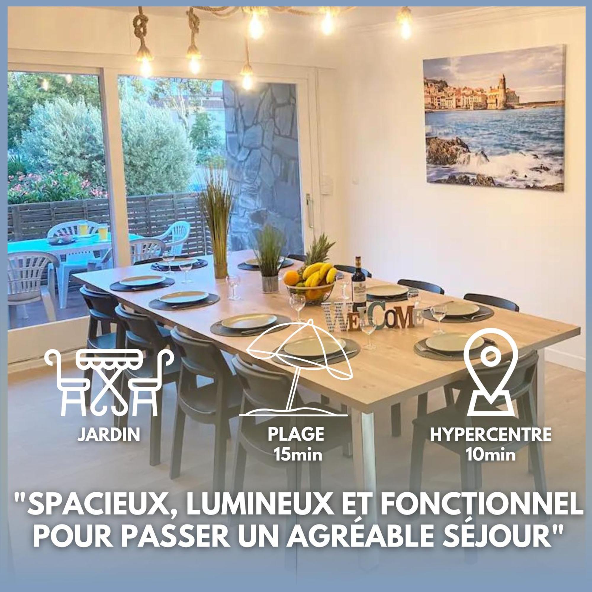 L'Artmonie - Climatise - Jardin - Centre-Ville - Plage Περπινιάν Εξωτερικό φωτογραφία